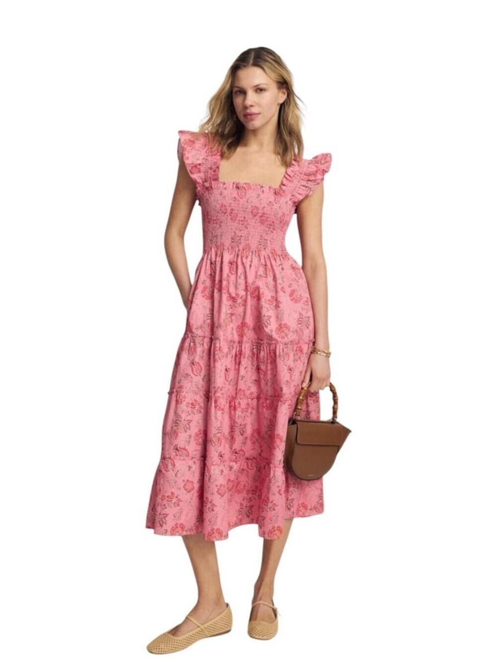 Hill House Home Pink Ellie Nap Dress Size s
